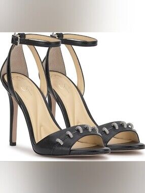 Jessica Simpson Juminee heeled sandals in Black New In Box.
